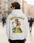Onita Brahman War Hoodie premium unisex cotton warrior graphic sweatshirt